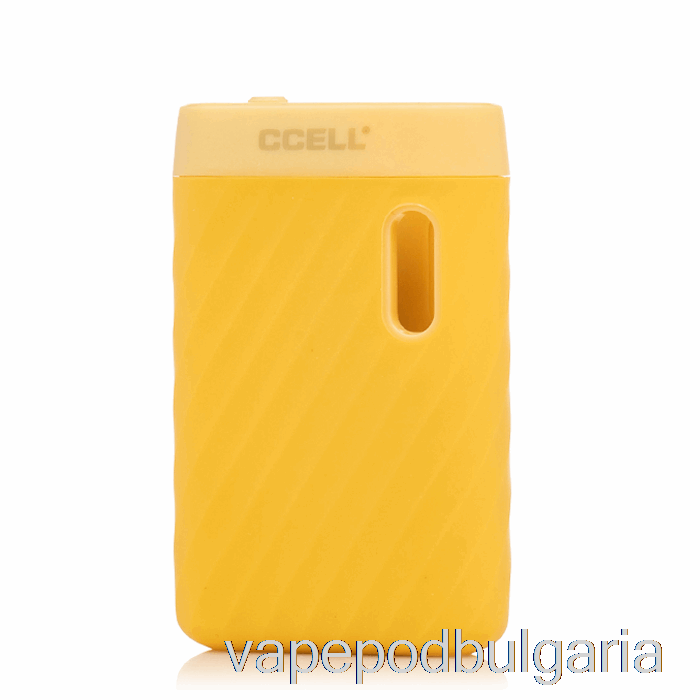 Vape Течности Ccell Sandwave Vv 510 батерия тропическо жълто